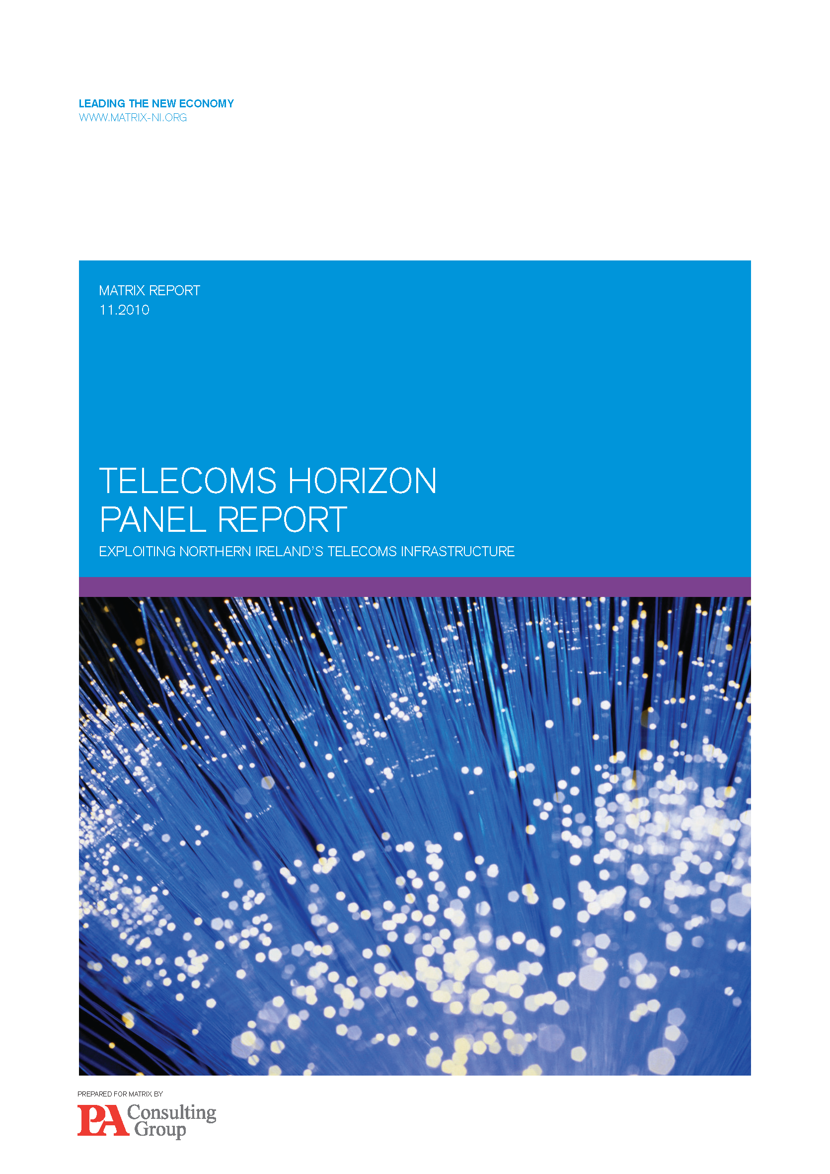 MATRIX Telecoms Report cover